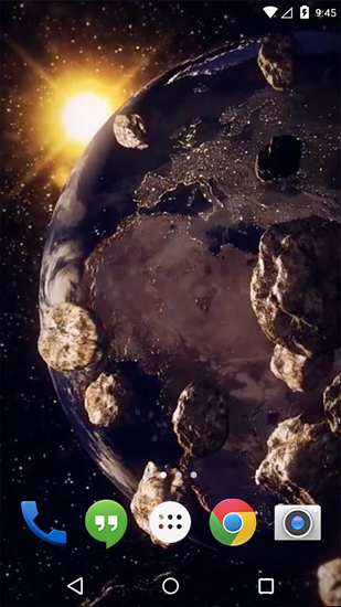 Earth: Asteroid Belt - безкоштовно скачати живі шпалери на Андроїд телефон або планшет.
