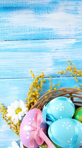 Kostenloses Android-Live Wallpaper Ostern. Vollversion der Android-apk-App Easter by HQ Awesome Live Wallpaper für Tablets und Telefone.