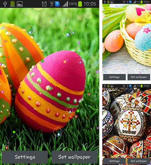 In addition to live wallpaper Aquarium 3D by Pups apps for Android phones and tablets, you can also download Easter orthodox 2015 for free.