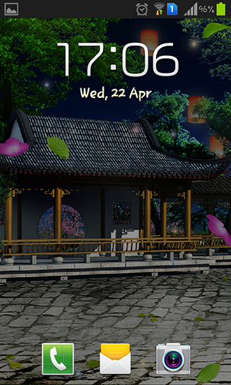 Screenshots of the Eastern garden for Android tablet, phone.