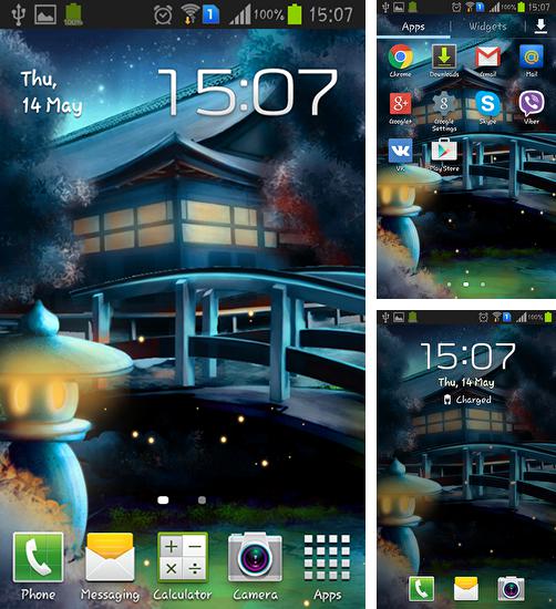 Además de fondo de pantalla animados Bokeh 3D para teléfonos y tabletas Android, también puedes descargarte gratis Eastern glow.
