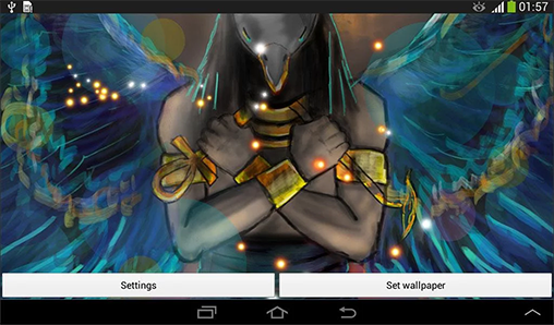 Écrans de Egypt pour tablette et téléphone Android.