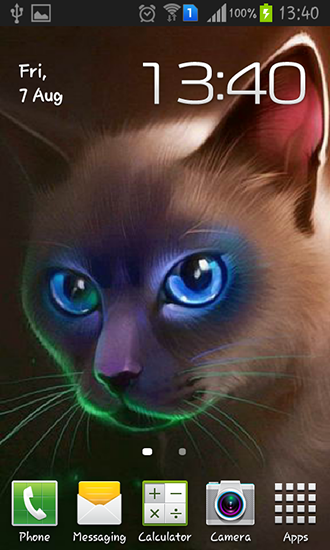 Egyptian cat - безкоштовно скачати живі шпалери на Андроїд телефон або планшет.