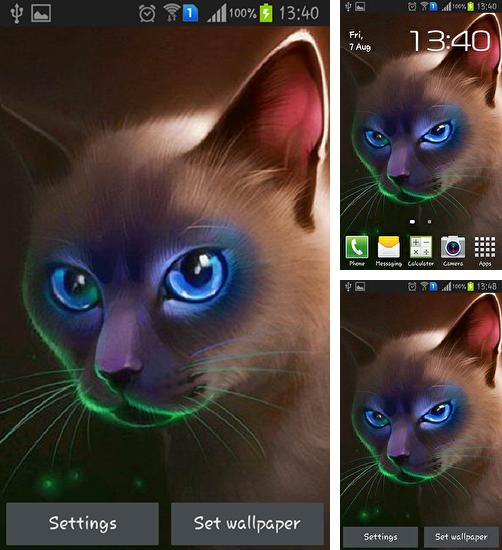 Android 搭載タブレット、携帯電話向けのライブ壁紙 デバイス インフォ のほかにも、エジプトの猫、Egyptian cat も無料でダウンロードしていただくことができます。