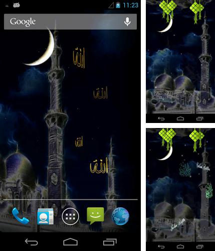Kostenloses Android-Live Wallpaper Eid Ramadan. Vollversion der Android-apk-App Eid Ramadan für Tablets und Telefone.