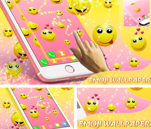 In addition to live wallpaper Christmas 2015 for Android phones and tablets, you can also download Emoji for free.