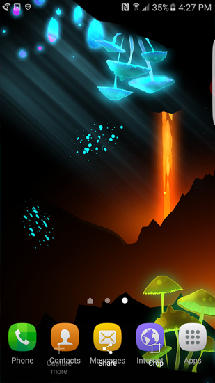 Descarga gratuita fondos de pantalla animados Cueva de lava épica   para Android. Consigue la versión completa de la aplicación apk de Epic Lava Cave para tabletas y teléfonos Android.