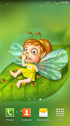 Геймплей Fairy by Lux Live Wallpapers для Android телефона.
