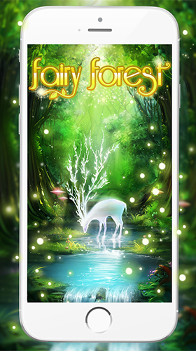 Papeis de parede animados Floresta de fadas para Android. Papeis de parede animados Fairy forest by HD Live Wallpaper 2018 para download gratuito.