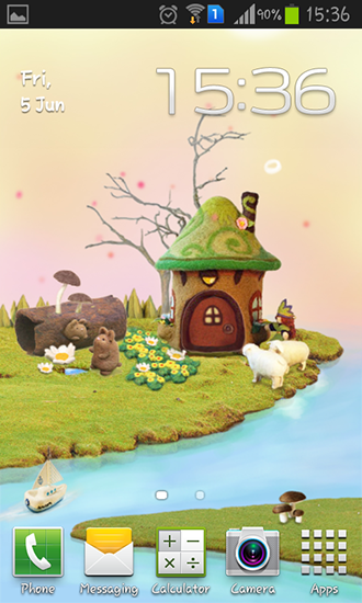 Télécharger le fond d'écran animé gratuit Maison de conte . Obtenir la version complète app apk Android Fairy house pour tablette et téléphone.