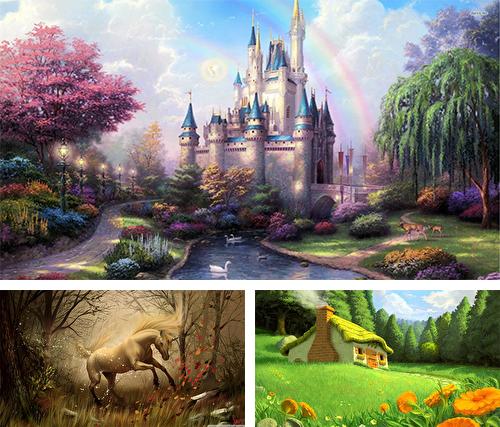 Descarga gratuita fondos de pantalla animados Cuento de hadas para Android. Consigue la versión completa de la aplicación apk de Fairy tale by Amazing Live Wallpaperss para tabletas y teléfonos Android.