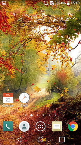 Falling leaves by Wallpapers and Backgrounds Live