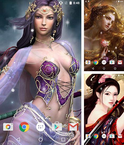 Kostenloses Android-Live Wallpaper Fantasy. Vollversion der Android-apk-App Fantasy by Free wallpapers and backgrounds für Tablets und Telefone.