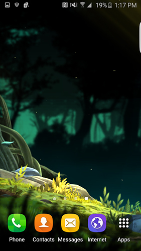 Papeis de parede animados Selva fantástica para Android. Papeis de parede animados Fantasy jungle para download gratuito.