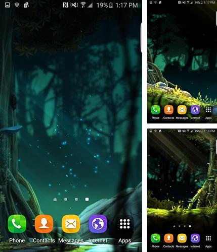 Descarga gratuita fondos de pantalla animados Selvas fantásticas  para Android. Consigue la versión completa de la aplicación apk de Fantasy jungle para tabletas y teléfonos Android.