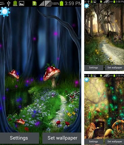 Télécharger le fond d'écran animé gratuit Touche magique fantastique  . Obtenir la version complète app apk Android Fantasy magic touch pour tablette et téléphone.