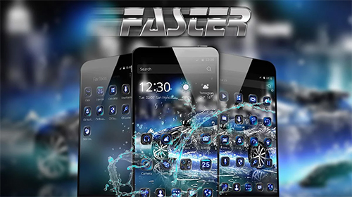 Fast theme - бесплатно скачать живые обои на Андроид телефон или планшет.