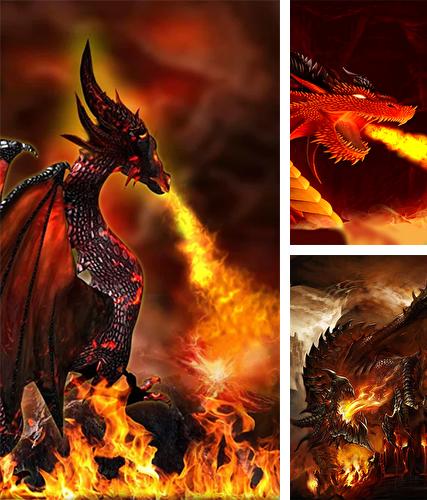 Descarga gratuita fondos de pantalla animados Dragón de fuego 3D para Android. Consigue la versión completa de la aplicación apk de Fire dragon 3D para tabletas y teléfonos Android.