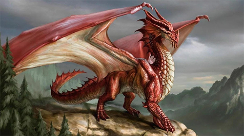 Fire dragon by Amazing Live Wallpaperss - бесплатно скачать живые обои на Андроид телефон или планшет.