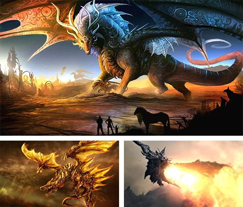 Fire dragon by Amazing Live Wallpaperss - бесплатно скачать живые обои на Андроид телефон или планшет.