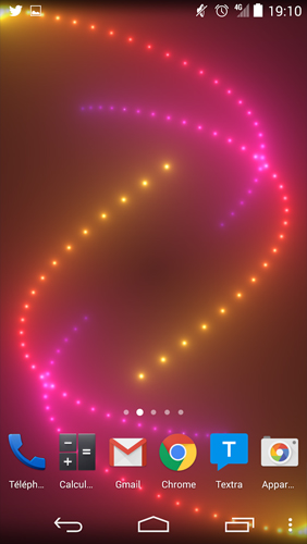 Kostenloses Android-Live Wallpaper Feuerball. Vollversion der Android-apk-App Fireball für Tablets und Telefone.