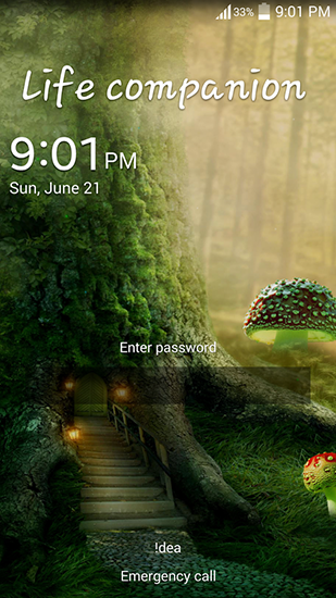 Fireflies: Jungle - бесплатно скачать живые обои на Андроид телефон или планшет.