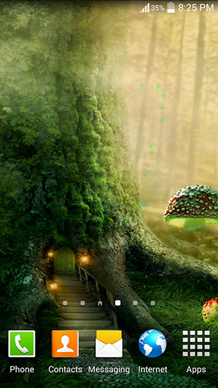 Screenshots of the Fireflies: Jungle for Android tablet, phone.