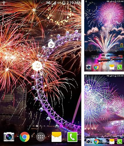 Télécharger le fond d'écran animé gratuit Feux d'artifice . Obtenir la version complète app apk Android Fireworks by live wallpaper HongKong pour tablette et téléphone.