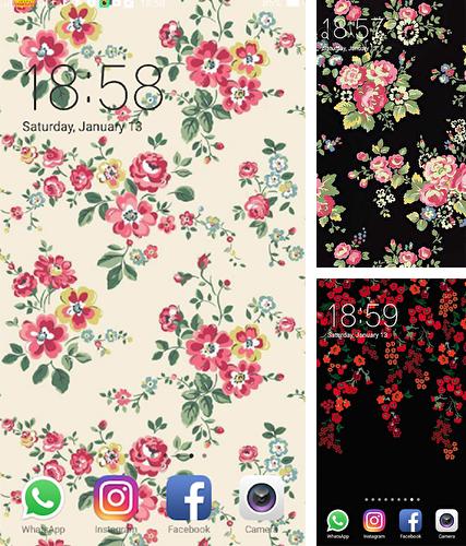 Floral - бесплатно скачать живые обои на Андроид телефон или планшет.