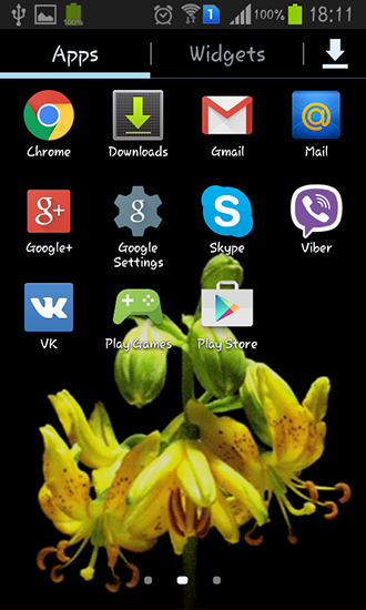 Fondos de pantalla animados a Flower bud para Android. Descarga gratuita fondos de pantalla animados Capullo de flor.