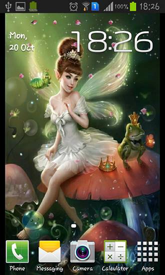 Baixe o papeis de parede animados Flower fairy para Android gratuitamente. Obtenha a versao completa do aplicativo apk para Android Fada de Flor  para tablet e celular.