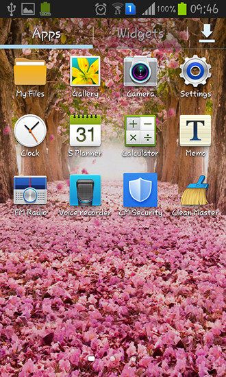 Screenshots do Árvore de flor para tablet e celular Android.