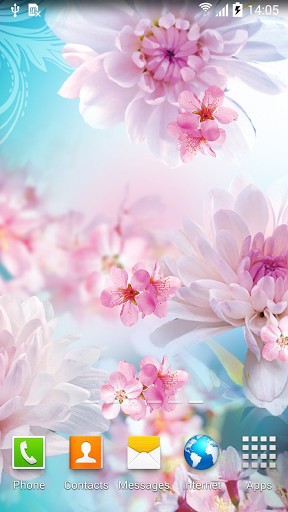 Flowers by Live wallpapers 3D für Android spielen. Live Wallpaper Blumen von Live Wallpapers 3D kostenloser Download.
