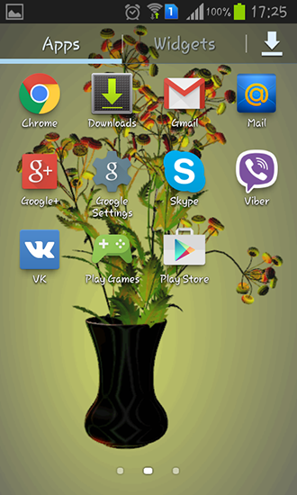 Flowers by Memory lane für Android spielen. Live Wallpaper Blumen kostenloser Download.