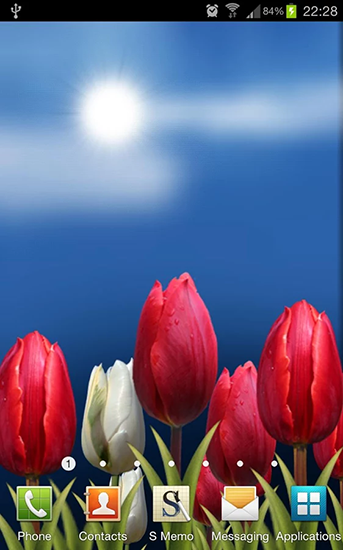 Kostenloses Android-Live Wallpaper Blumen HD. Vollversion der Android-apk-App Flowers HD für Tablets und Telefone.
