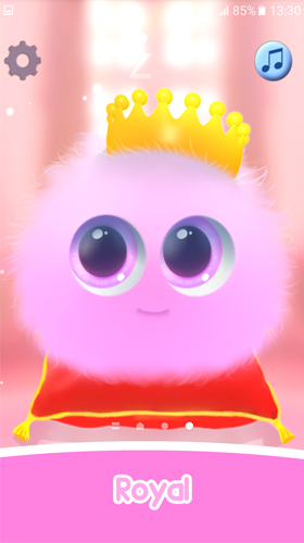 Screenshots of the Fluffy Bubble for Android tablet, phone.