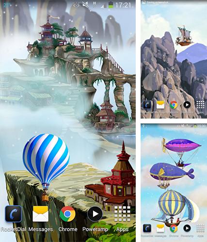 Download live wallpaper Flying world for Android. Get full version of Android apk livewallpaper Flying world for tablet and phone.