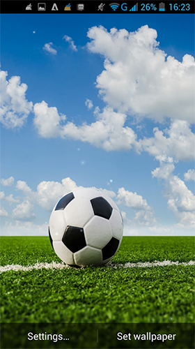 Football by LWP World - скачать бесплатно живые обои для Андроид на рабочий стол.