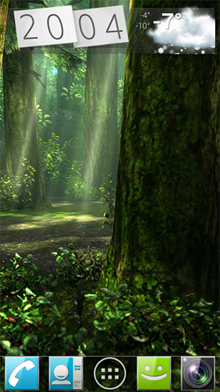 Forest HD für Android spielen. Live Wallpaper Wald HD kostenloser Download.