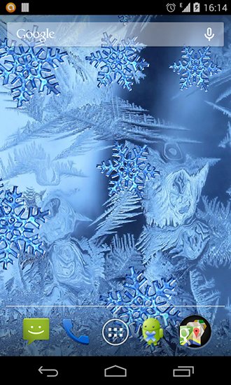 Capturas de pantalla de Frozen glass para tabletas y teléfonos Android.