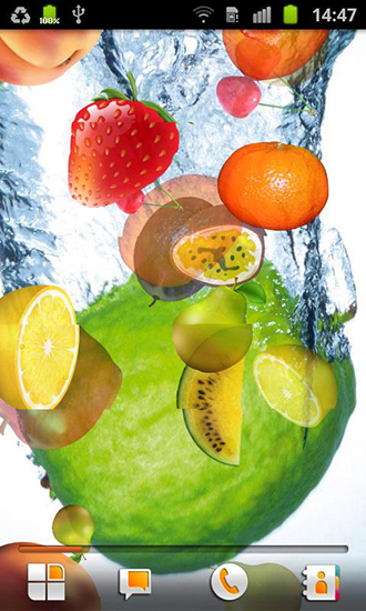 Fruit by Happy live wallpapers - скачать бесплатно живые обои для Андроид на рабочий стол.