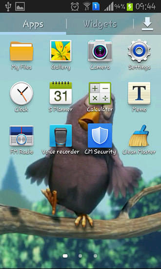 Funny bird für Android spielen. Live Wallpaper Lustiger Vogel kostenloser Download.