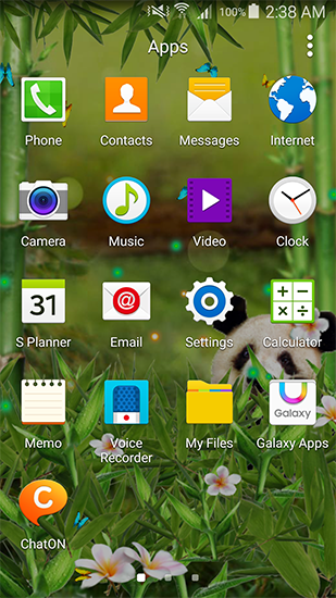 Capturas de pantalla de Funny panda para tabletas y teléfonos Android.
