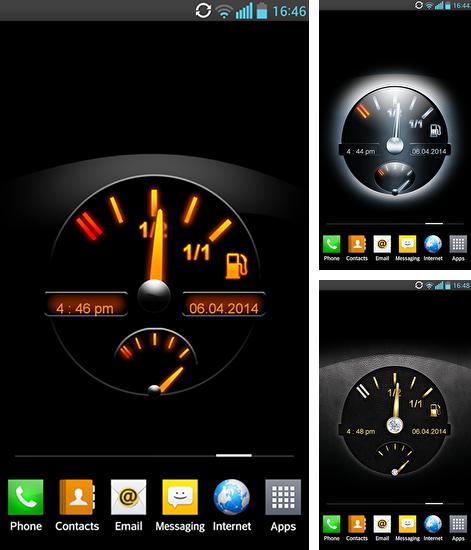 Zusätzlich zum Live Wallpaper Bunte Blasen für Android Mobiltelefone und Tablets, können Sie auch Gasoline, Sprit kostenlos herunterladen.