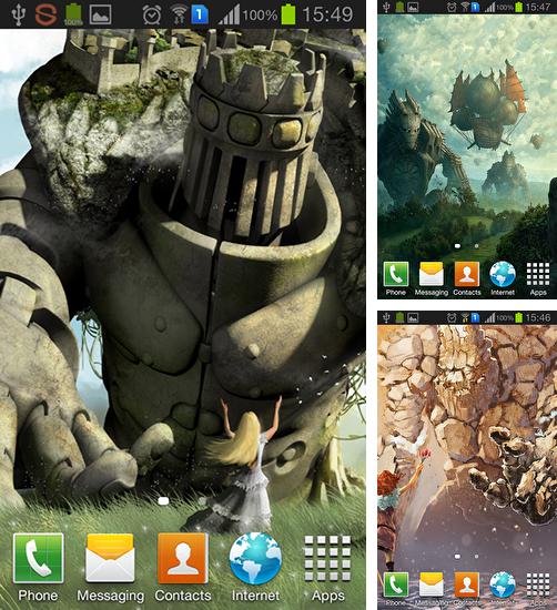 Zusätzlich zum Live Wallpaper Traumengel für Android Mobiltelefone und Tablets, können Sie auch Giant: Fantasy, Gigant: Fantasie kostenlos herunterladen.