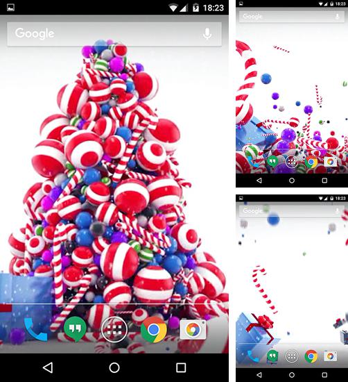 In addition to live wallpaper Spring landscape for Android phones and tablets, you can also download Gift for free.