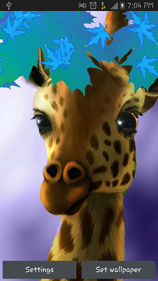 Screenshots of the Giraffe HD for Android tablet, phone.