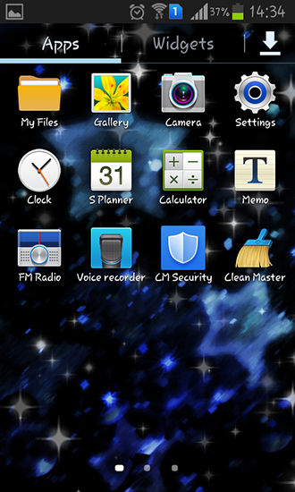 Kostenloses Android-Live Wallpaper Glitzer. Vollversion der Android-apk-App Glitter für Tablets und Telefone.