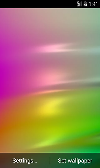 Gradient color für Android spielen. Live Wallpaper Gradient kostenloser Download.