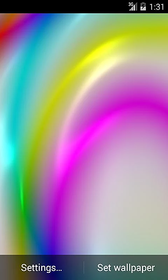 Screenshots of the Gradient color for Android tablet, phone.